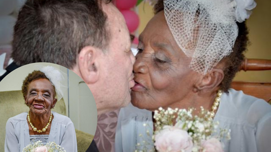 106 Year-Old Woman Becomes The Oldest Bride Ever!
