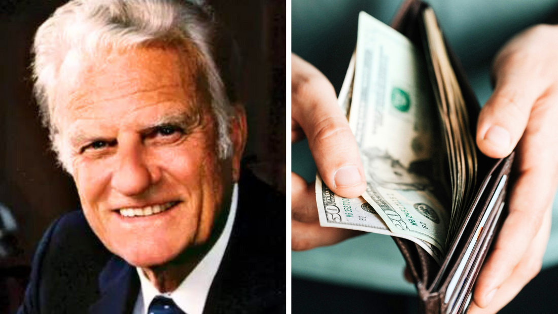 Is having a lot of money a sign of God's blessing?