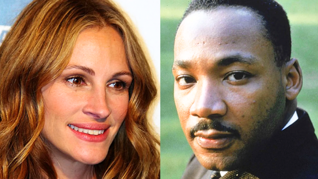Martin Luther King Jr. paid Julia Roberts' hospital bills at birth
