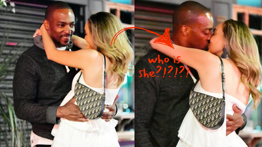 Anthony Mackie Spotted Sharing PDA with Mystery Woman in London!