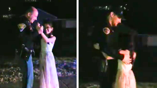Cop pulls 16-yr-old driver over then asks her 7th-grade sister to step out of the car