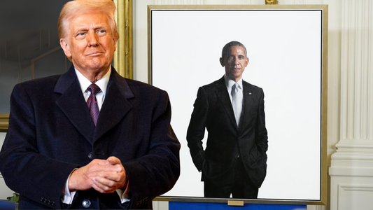 Former White House Photographer Calls Trump Petty for Hiding Obama’s Portrait!