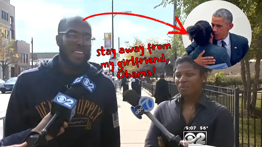 Obama’s Awkward Voting Moment: “Hands Off My Girlfriend, Mr. President!”