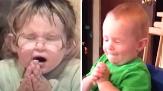 Toddler Melts Hearts With Cute Prayer