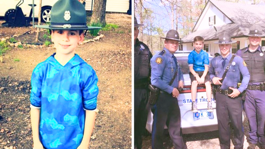 Boy devastated no one shows up to birthday then 5 cops knock on door