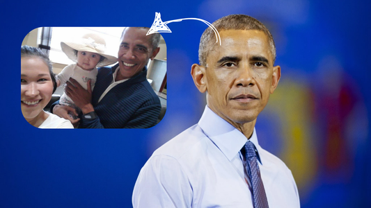 Barack Obama’s Spontaneous Airport Moment with a Baby Has Everyone Talking