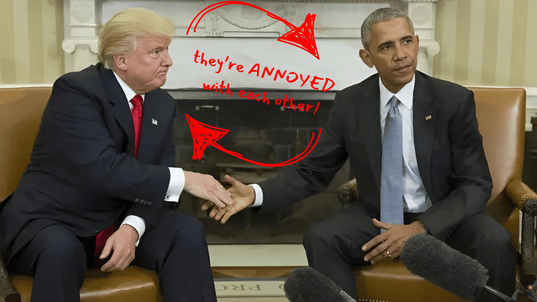 Trump's Awkward Meeting With Barack Obama: The Photos Say It All!