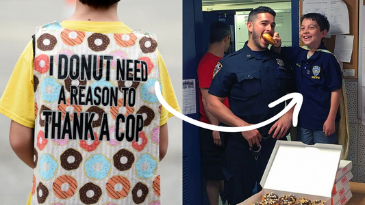 9-Year-Old “Donut Boy” Is on a Mission to Thank Every Cop in America