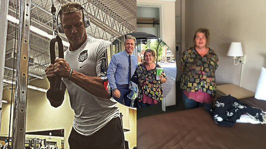 Bodybuilder Meets Homeless Woman on the Street and Ends Up Changing Her Life