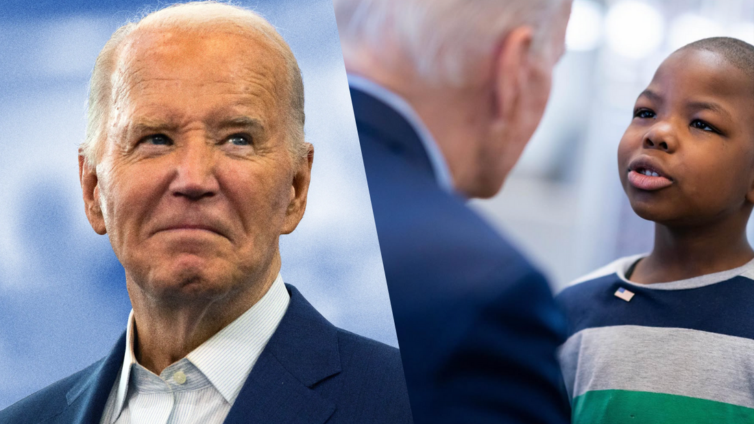 Joe Biden Speaks With A Young Black Child—See What They Talked About!