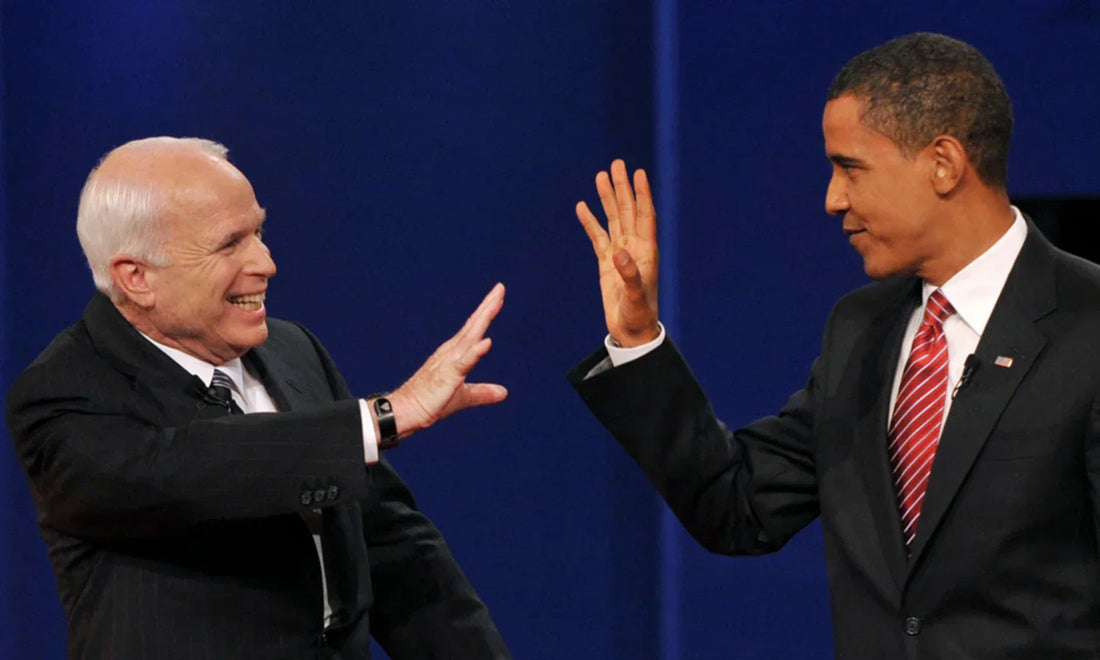 The Moment John McCain Took a Hit for Barack Obama