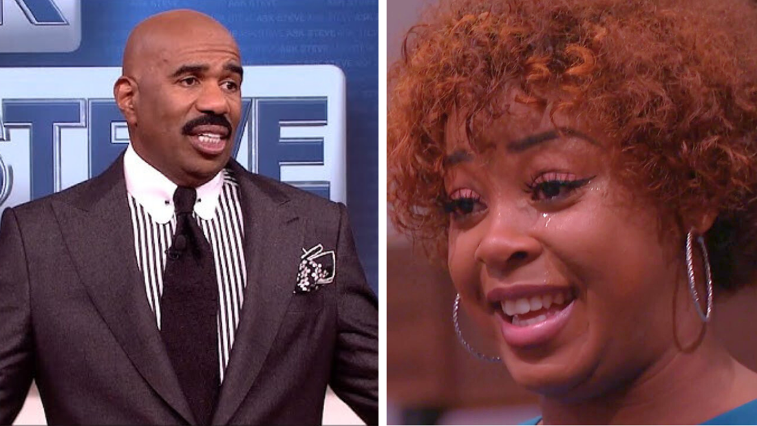 Steve Harvey Shares A Personal Experience with a Young Woman Who Stutters